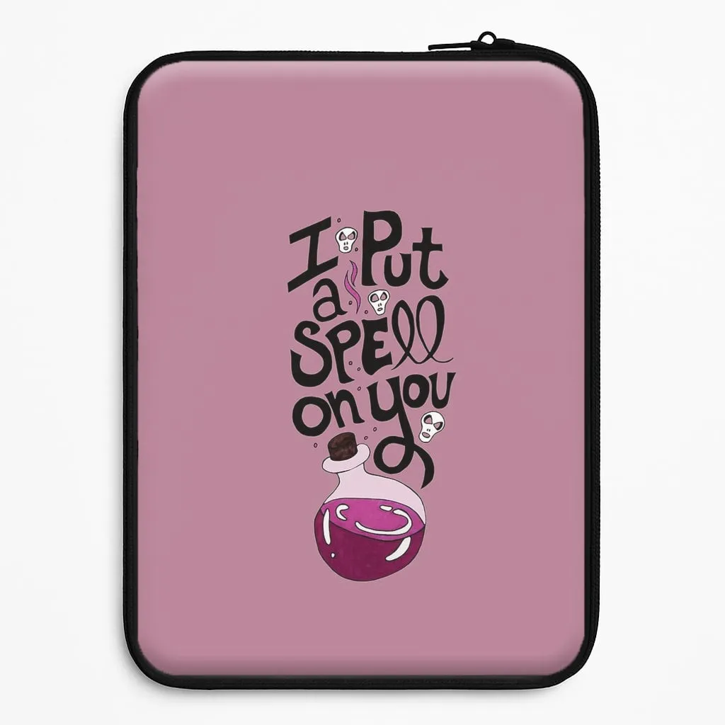 I Put A Spell On You - Hocus Halloween Laptop Sleeve Protective cover