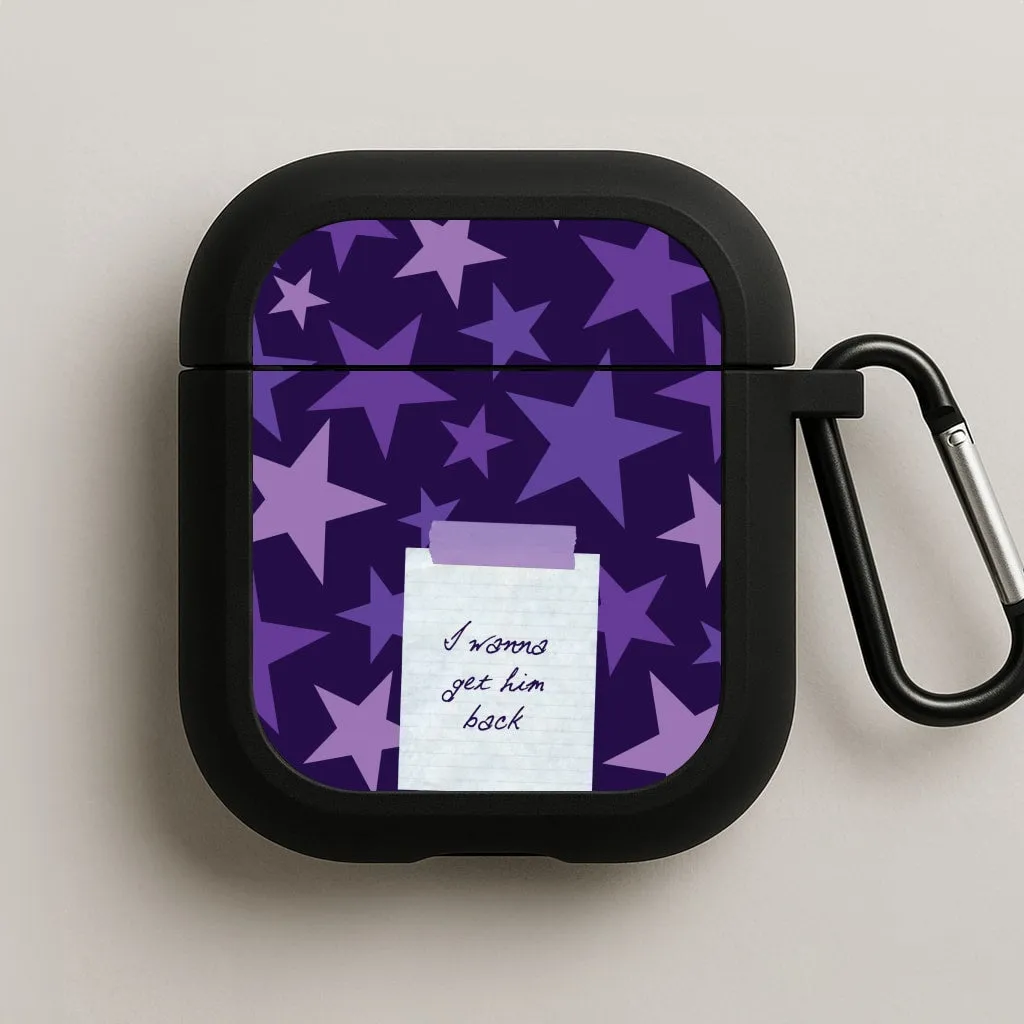 I Wanna Get Him Back AirPods Case Trendy Handy Holder