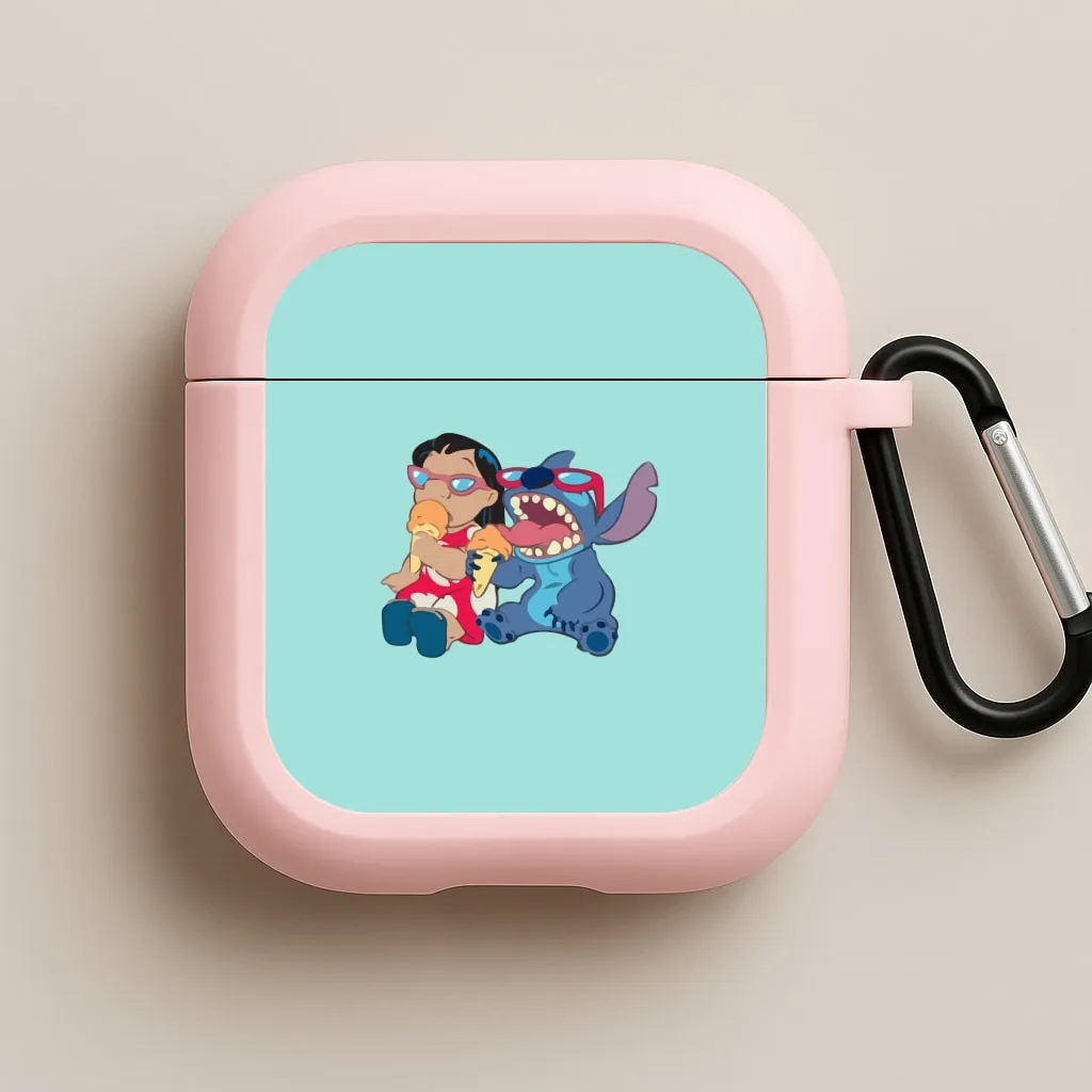 Durable Everyday Shell Ice Cream Alien Blue AirPods Case