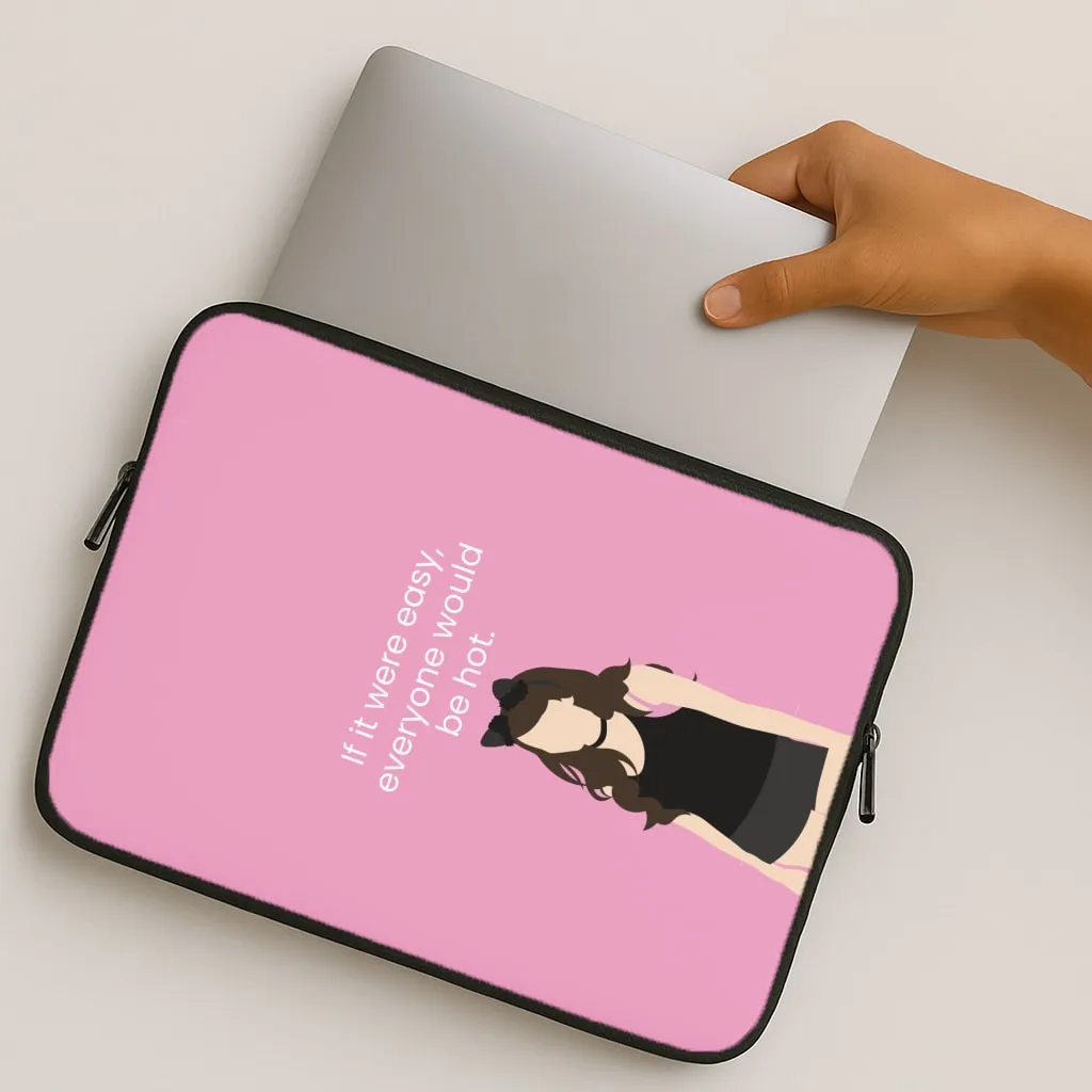 Transparent Look If It Were Easy.. Laptop Sleeve