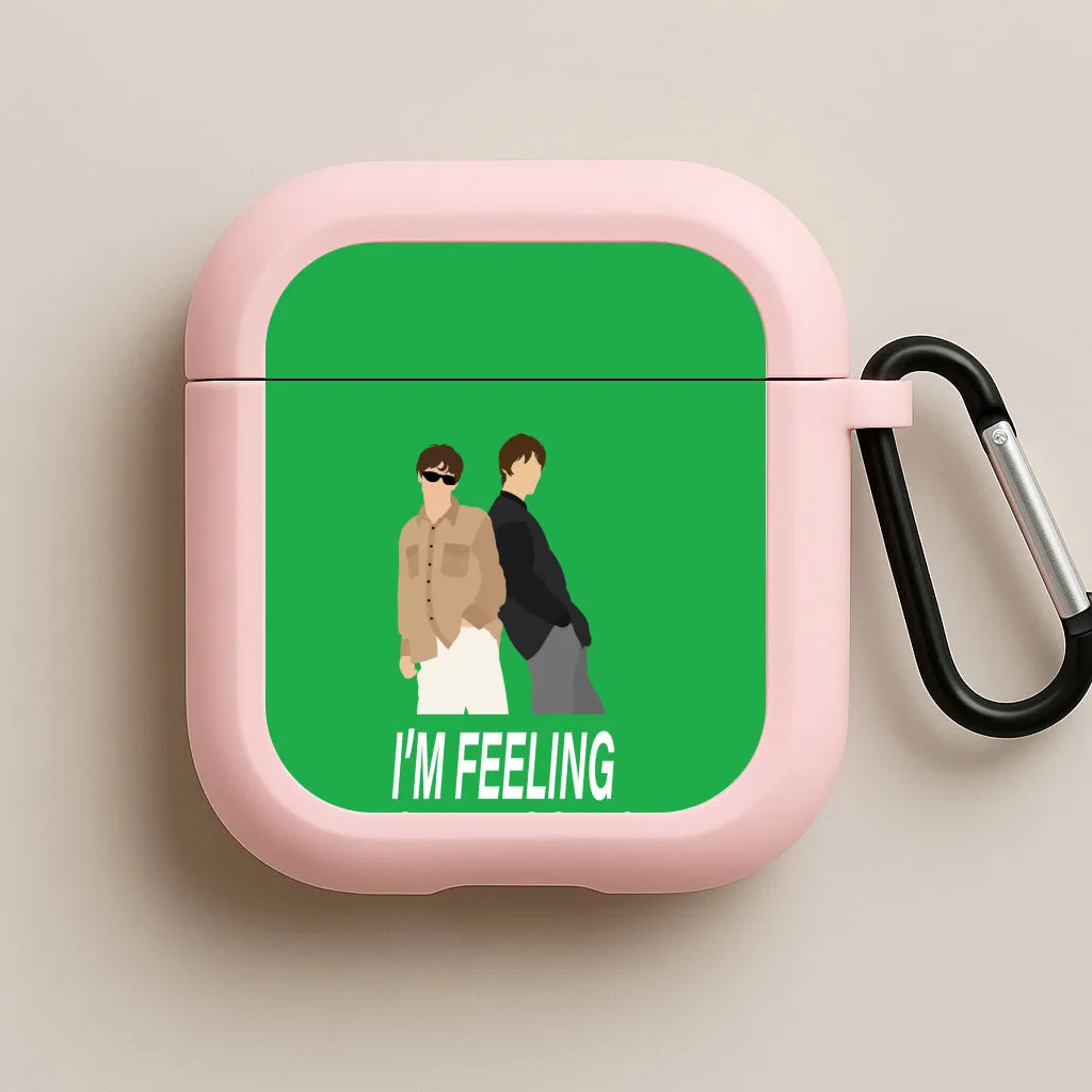 I'm Feeling Supersonic  AirPods Case Soft Silicone Pouch custom logo silicone airpods shell