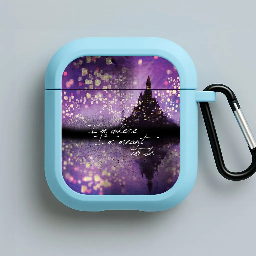 I'm Where I'm Meant To Be Tangled AirPods Case Fashion Inspired Cover