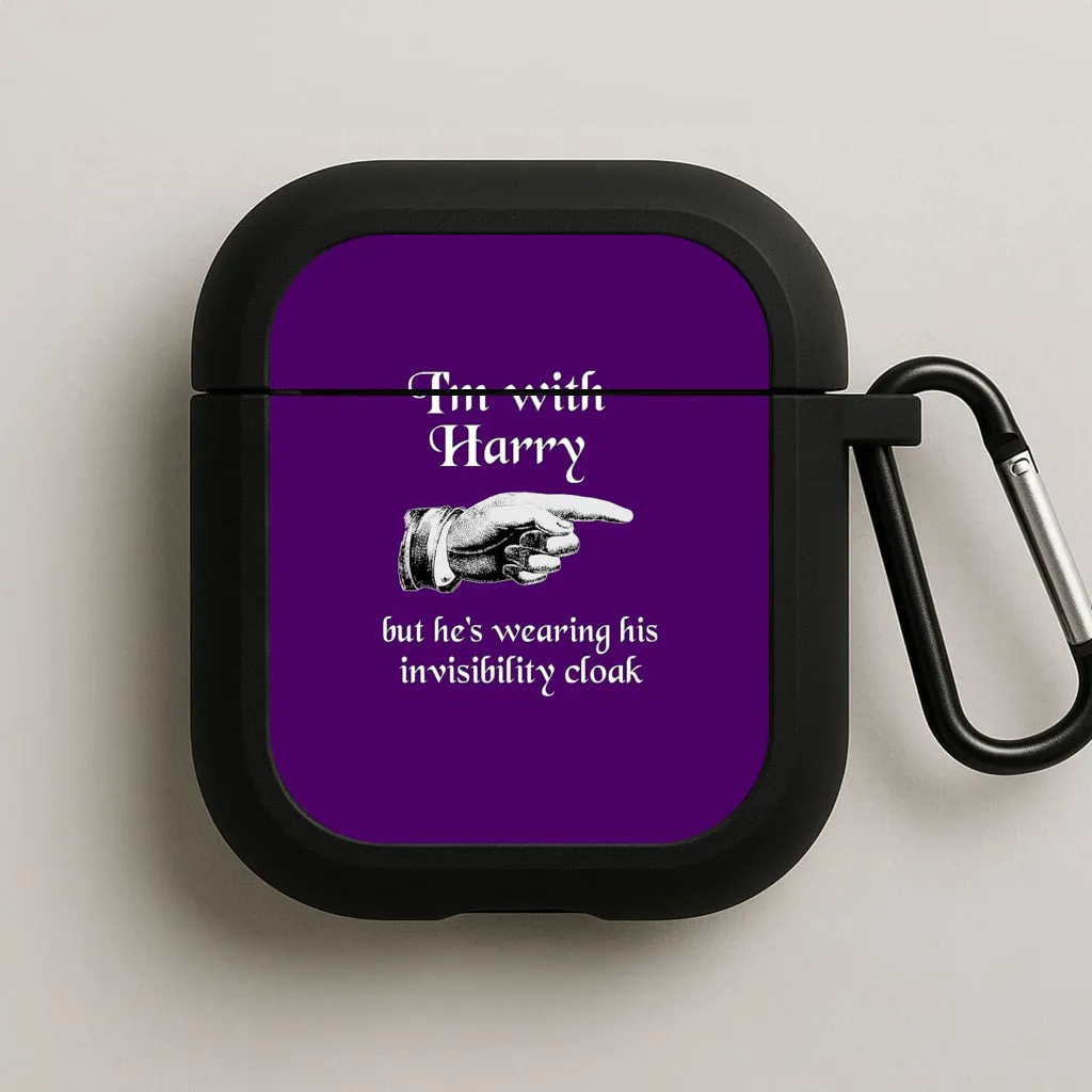 magnetic closure airpods shell I'm With Harry AirPods Case