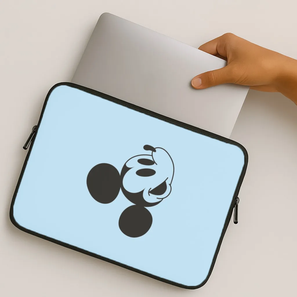 Blue Mickey Laptop Sleeve daily accessory Hybrid Surface Layer