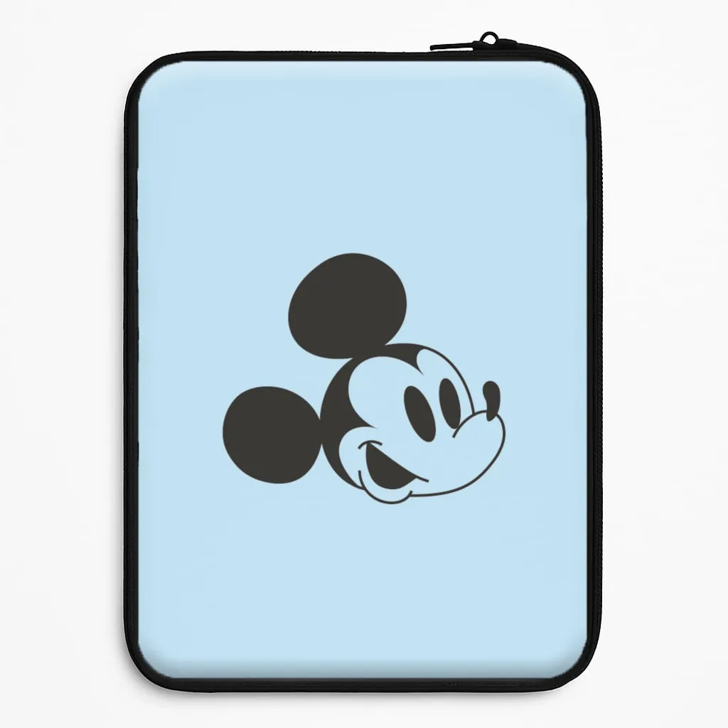 Blue Mickey Laptop Sleeve Soft Finish Layer