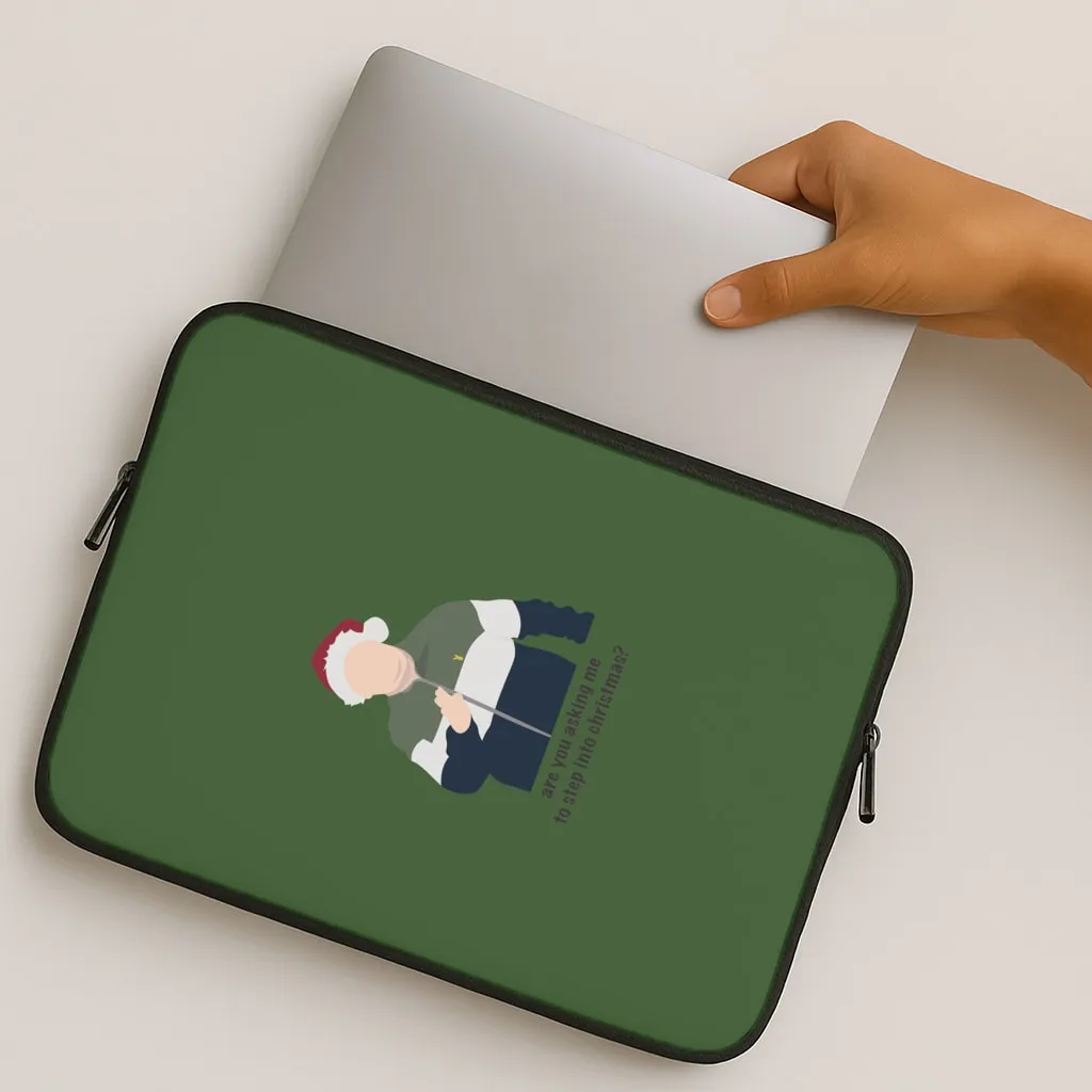 Are You Asking Me To Step Into Christmas - Gavin And Stacey Laptop Sleeve Protective Surface