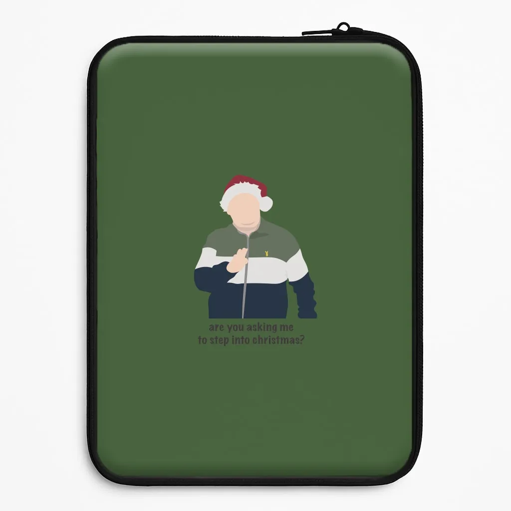 Casual Look Rugged Texture Are You Asking Me To Step Into Christmas - Gavin And Stacey Laptop Sleeve