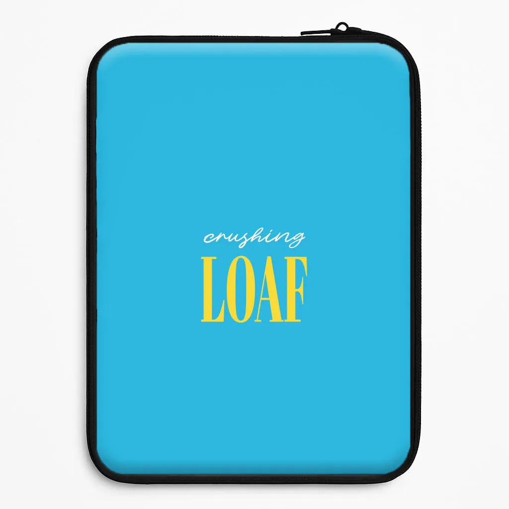 Crushing Loaf Blue Laptop Sleeve Functional Design Daily Carry