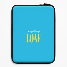 Crushing Loaf Blue Laptop Sleeve Functional Design Daily Carry