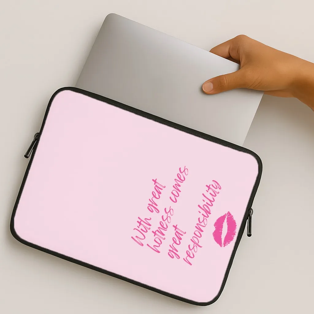 With Great Hotness  Laptop Sleeve Fashion Design