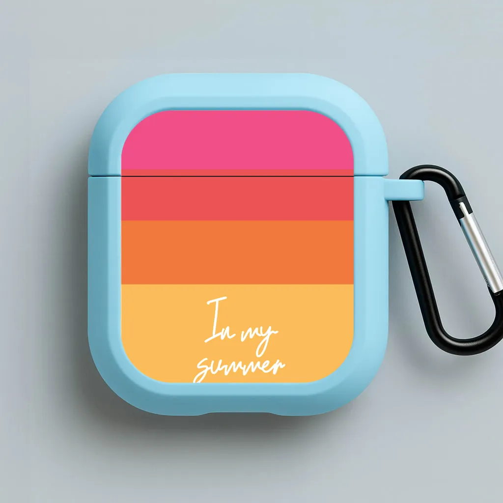 Trendy Design Protector In My Summer Era Ombre AirPods Case