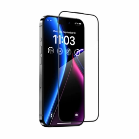 Luxury Finish Stylish Form iPhone 15 Pro Max Tempered Glass