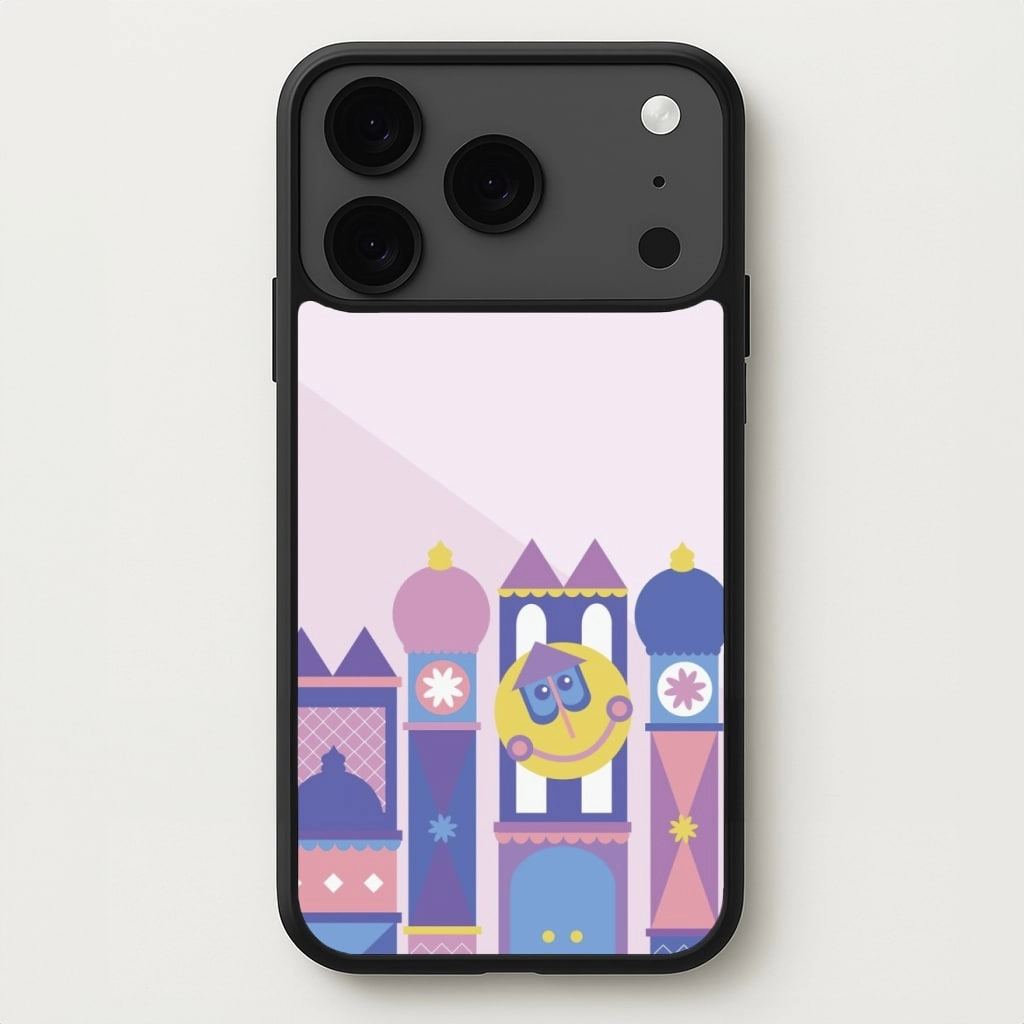 Professional Style Protective Design Layer It's A Small World Phone Case