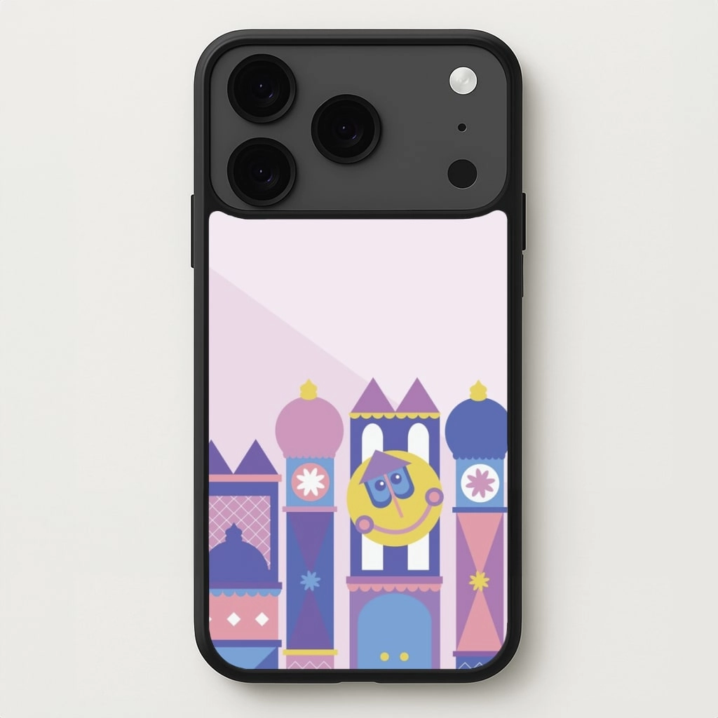 Light Touch Protective Shell Design It's A Small World Phone Case