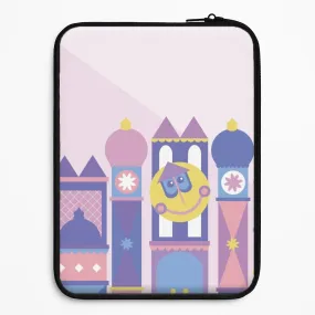 Practical Design Colorful Design It's A Small World Laptop Sleeve