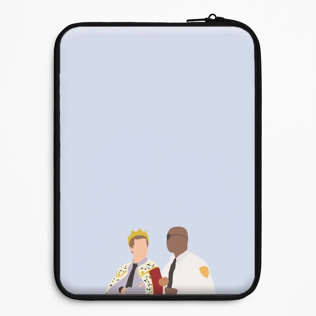 Jake and Holt B99 - Halloween Specials Laptop Sleeve Smooth Feel Surface
