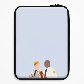 Jake and Holt B99 - Halloween Specials Laptop Sleeve Smooth Feel Surface