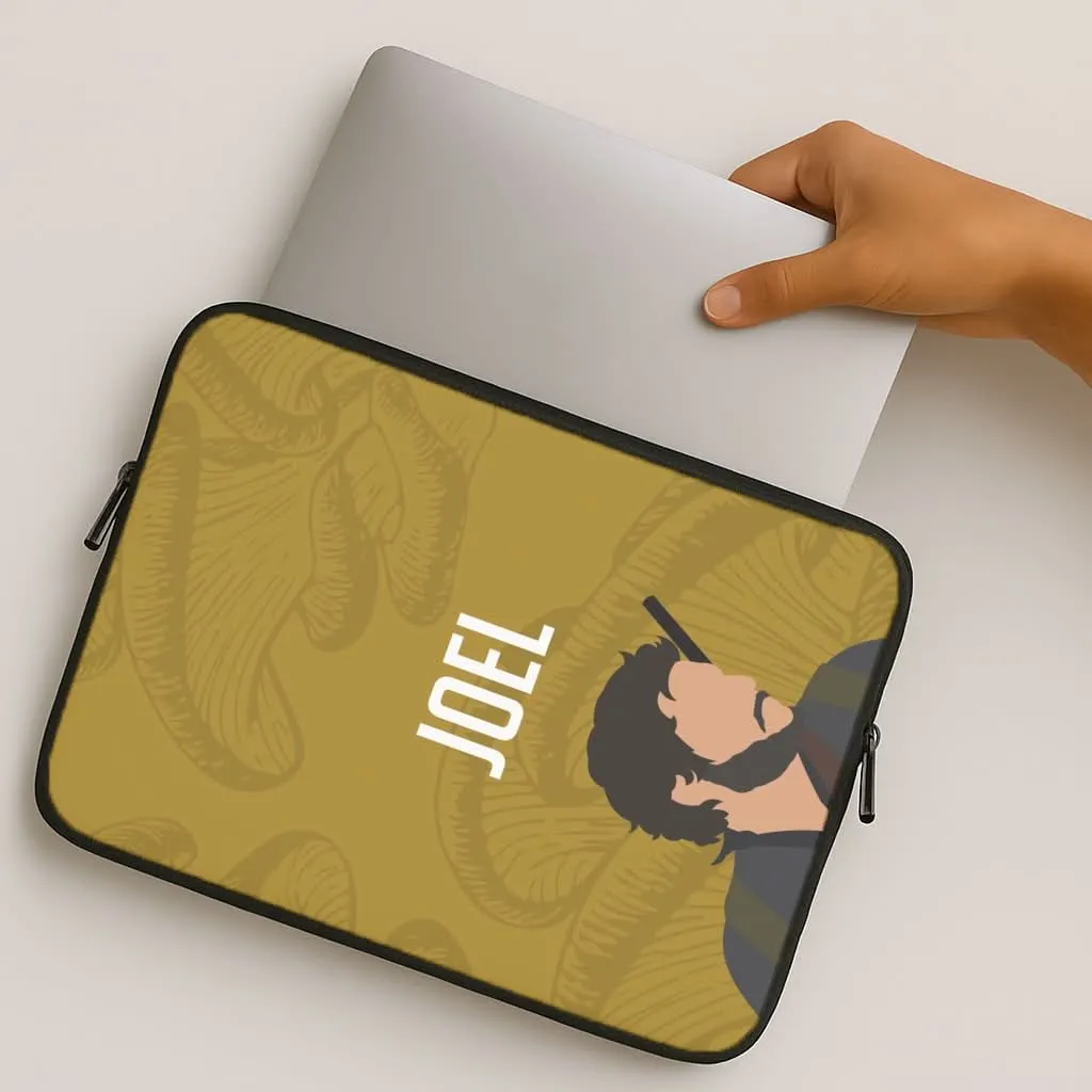 Joel Mushroom Pattern Laptop Sleeve Durable Build Soft Touching