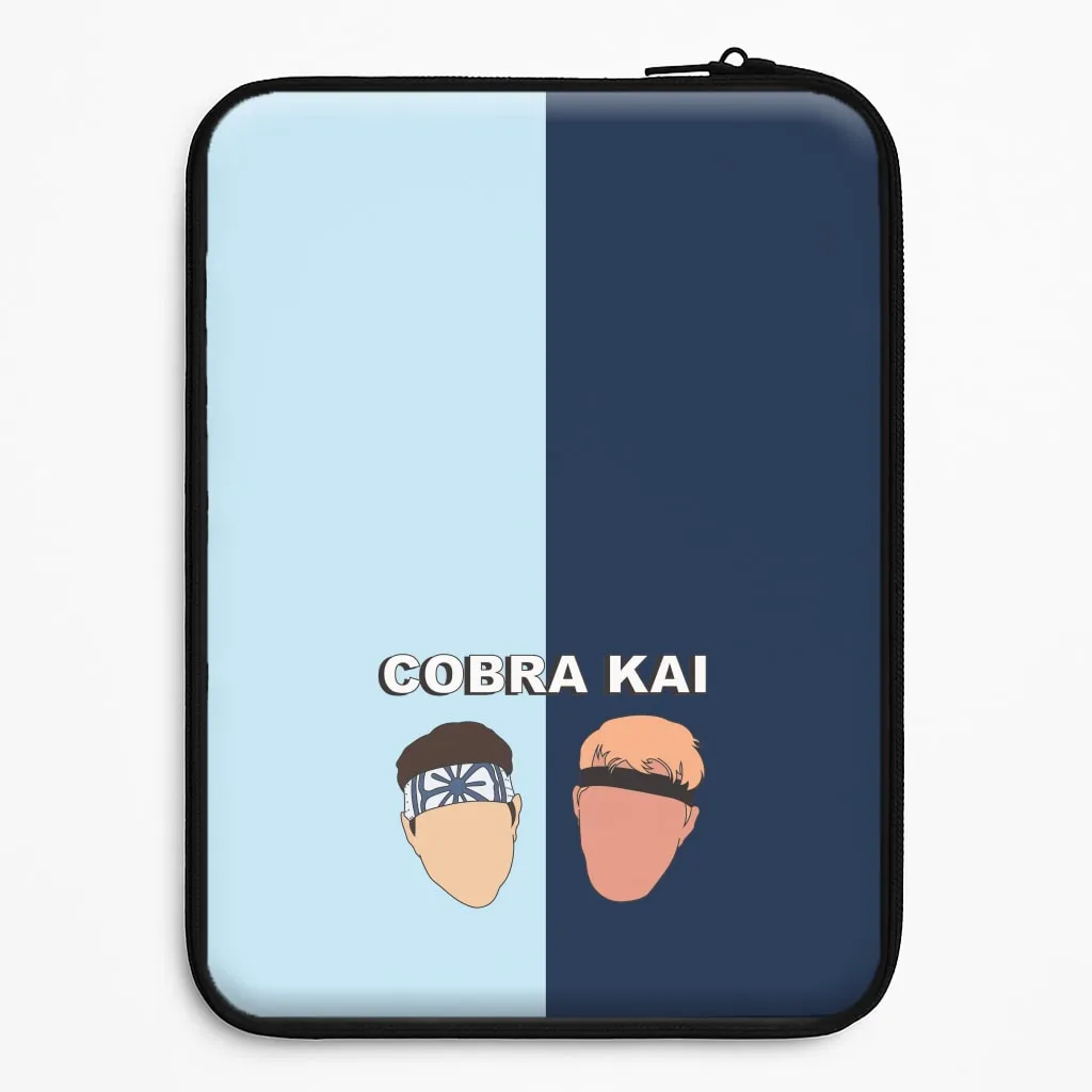 Colorful Pattern Creative Artwork Johnny And LaRusso Laptop Sleeve