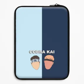 Colorful Pattern Creative Artwork Johnny And LaRusso Laptop Sleeve