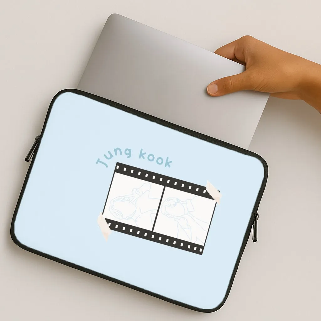 Outdoor Protection Trendy Finish Jung Kook - K Pop Laptop Sleeve