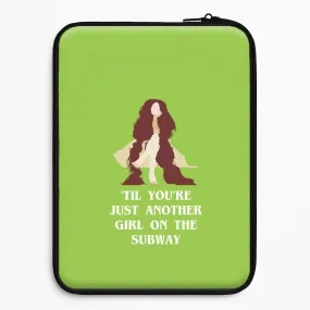 Premium Surface Finish Travel Ready Just Another Girl Laptop Sleeve