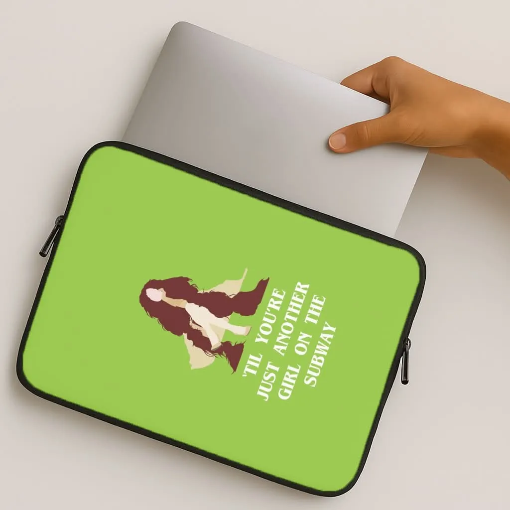 Vivid Surface Just Another Girl Laptop Sleeve