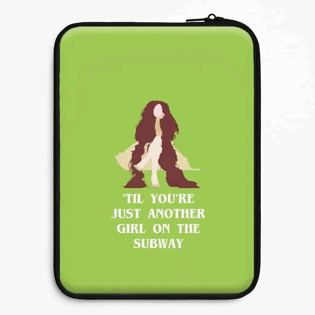 Premium Surface Finish Travel Ready Just Another Girl Laptop Sleeve