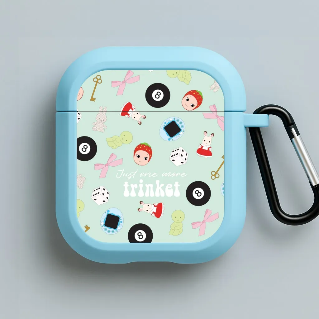 Just One More Trinket AirPods Case Wireless Audio Gear compact leather airpods cover