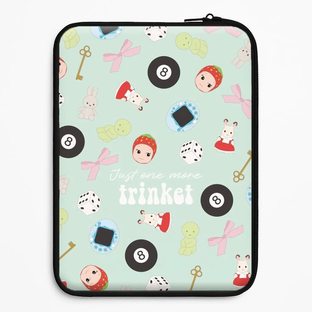 Just One More Trinket Laptop Sleeve Matte Texture Finish