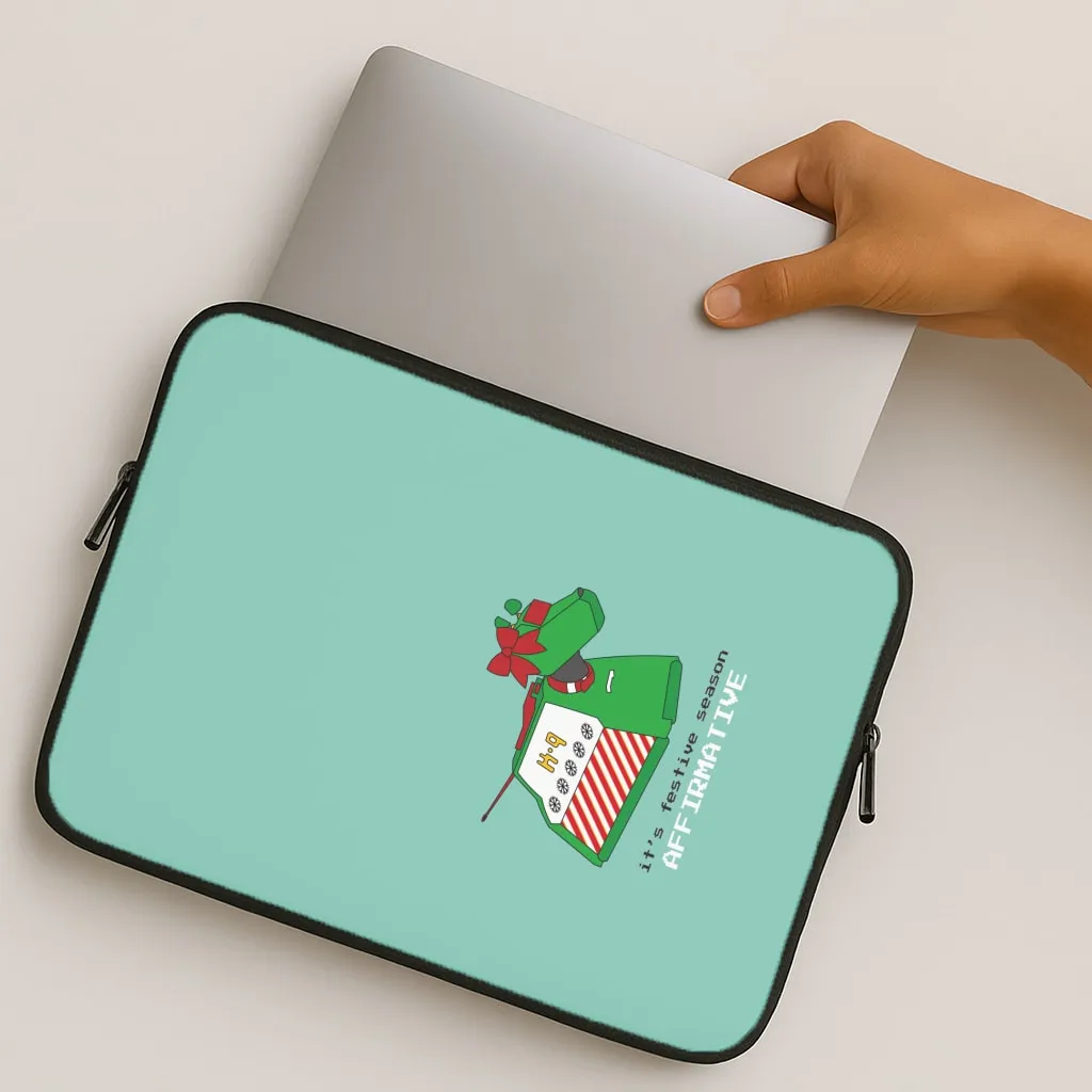 Matte Layer Daily Style K9 Festive Season - Doctor Who Laptop Sleeve