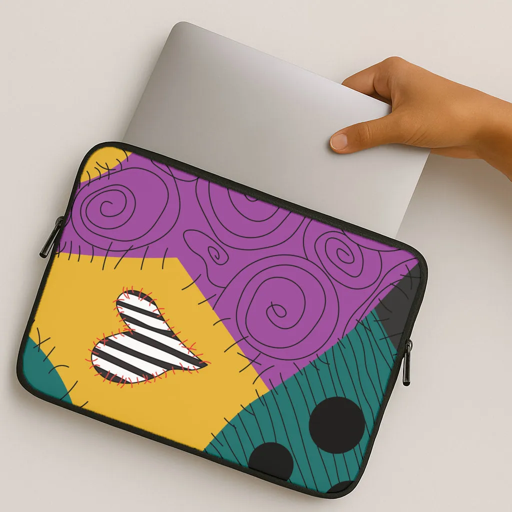 Refined Texture Flexible structure King Of Fright Laptop Sleeve