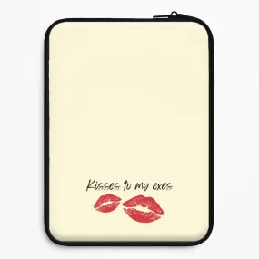 Kisses To My Exes Laptop Sleeve Hybrid Protection