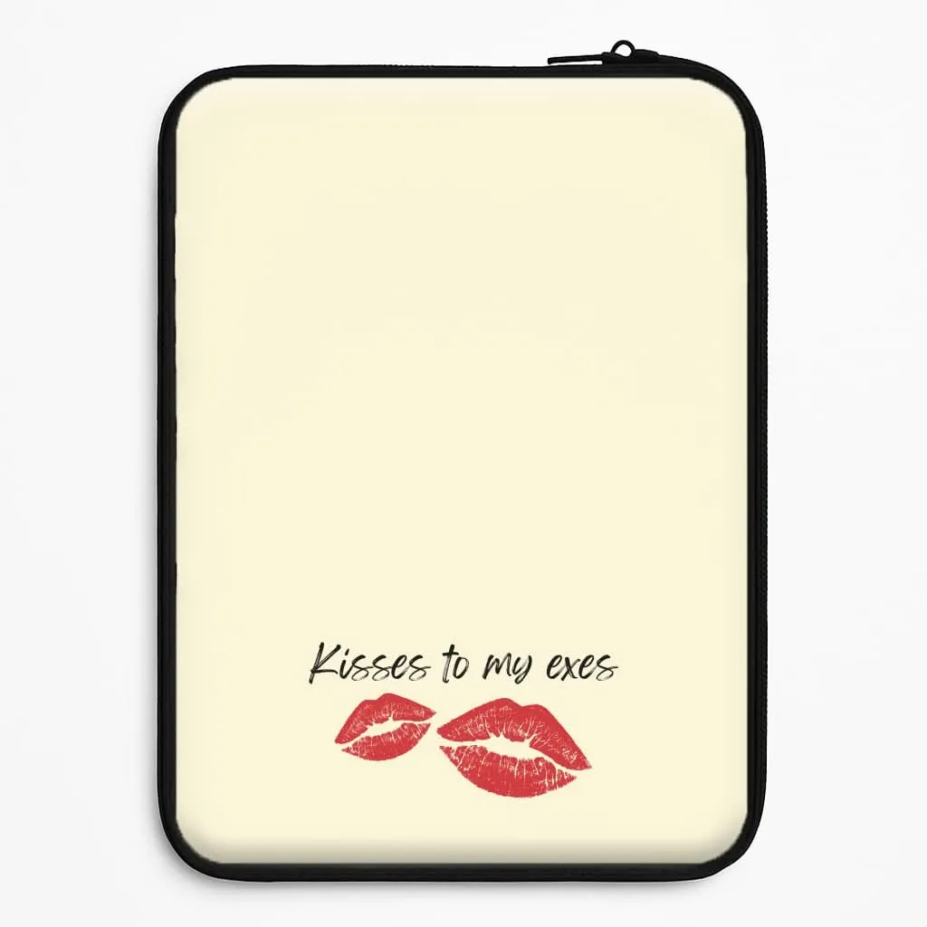 Kisses To My Exes Laptop Sleeve Hybrid Protection