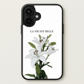 La Vie Est Belle - Clean Girl Aesthetic Phone Case Compact Edge