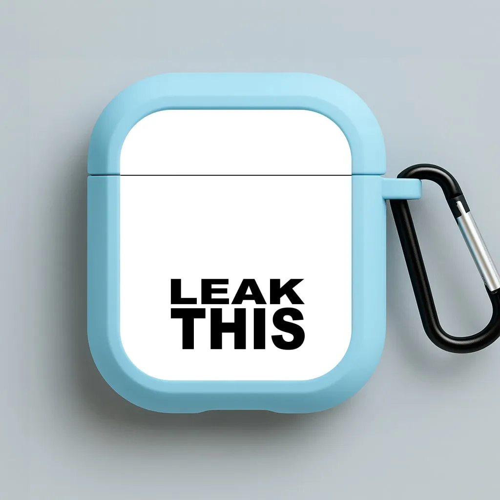 Simple Design Case Universal Rubber Organizer Leak This AirPods Case
