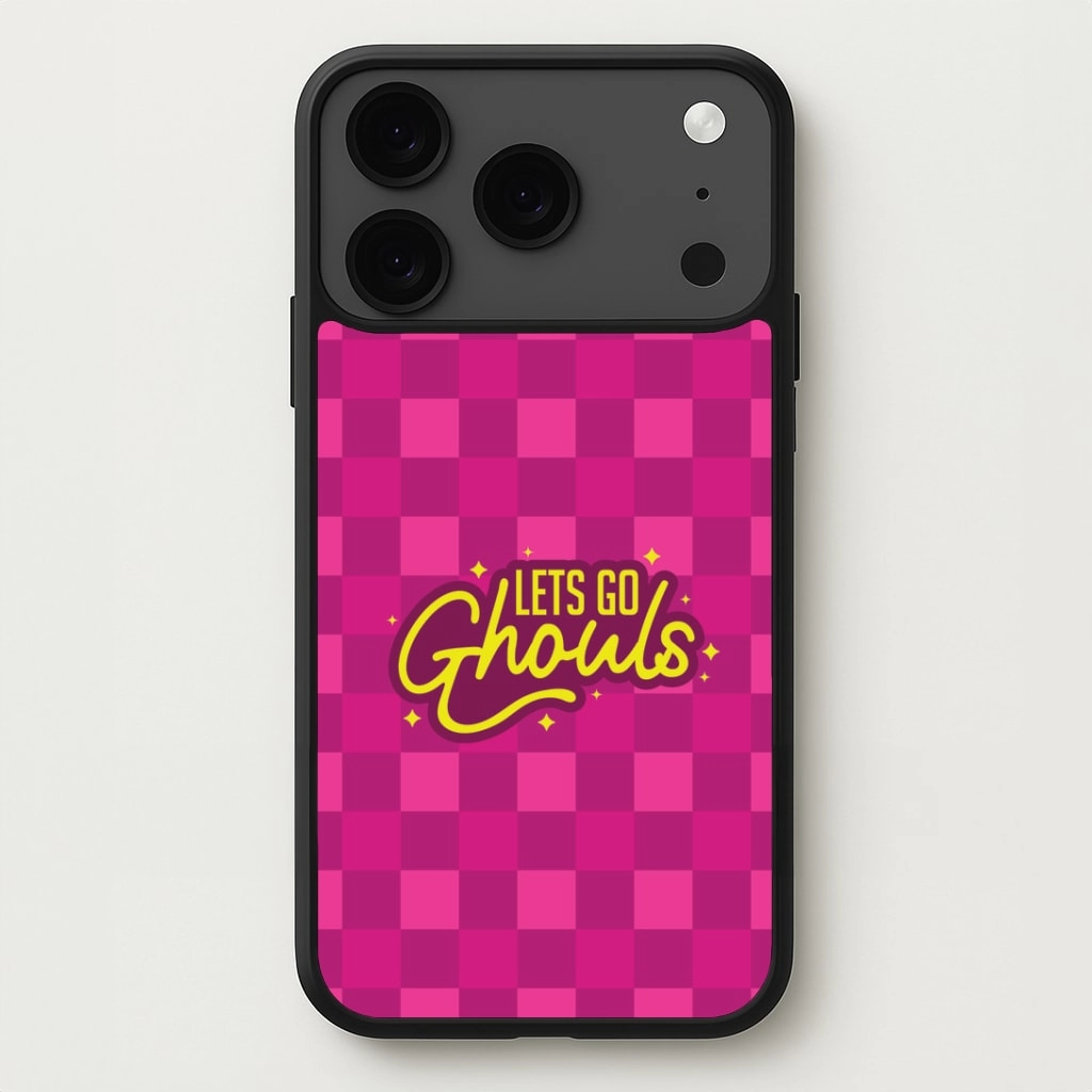 Let's Go Ghouls Phone Case Refined Look Sleek Grip