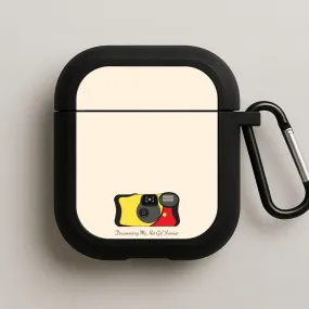 slim hybrid silicone case Documenting My Hot Girl Summer Camera AirPods Case