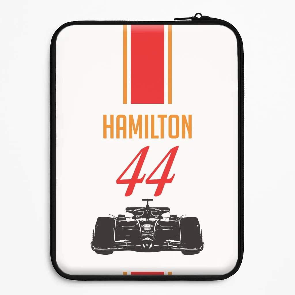 Durable Pattern Texture Slim Edge F1 Car Hamilton Laptop Sleeve