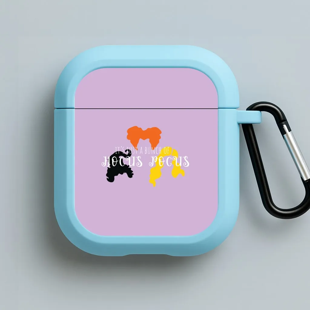 Fashion Silicone Holder Compact Smooth Holder Hocus Halloween Time - Hocus Halloween AirPods Case