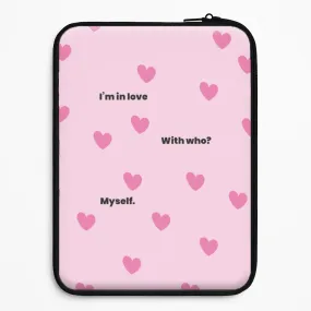 Im in love - Kourtney Kardashian Laptop Sleeve Protective Design Layer Minimal Surface