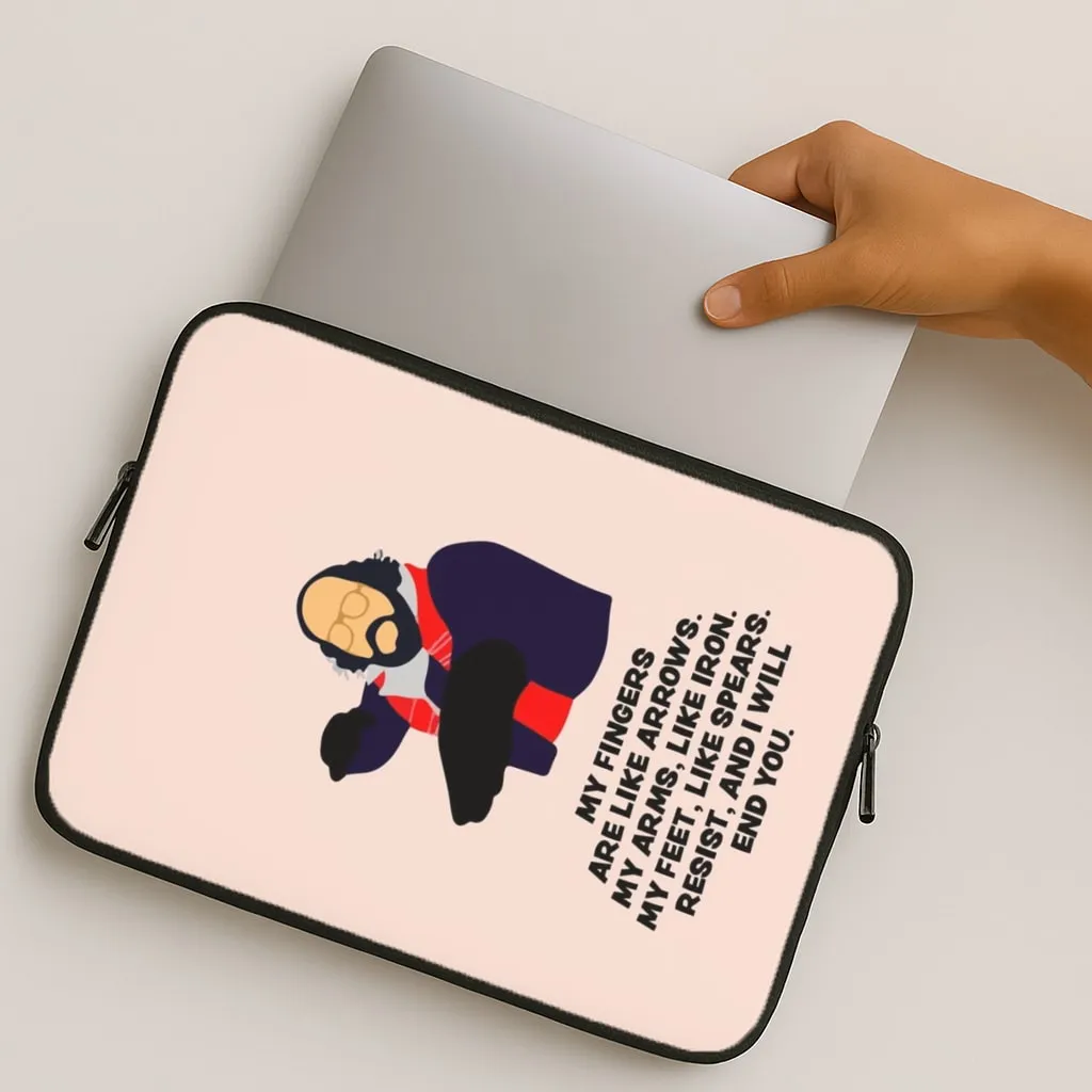 Murray Quote Laptop Sleeve Classic Frame Premium Surface