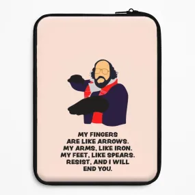 Murray Quote Laptop Sleeve Durable Design Soft Feel