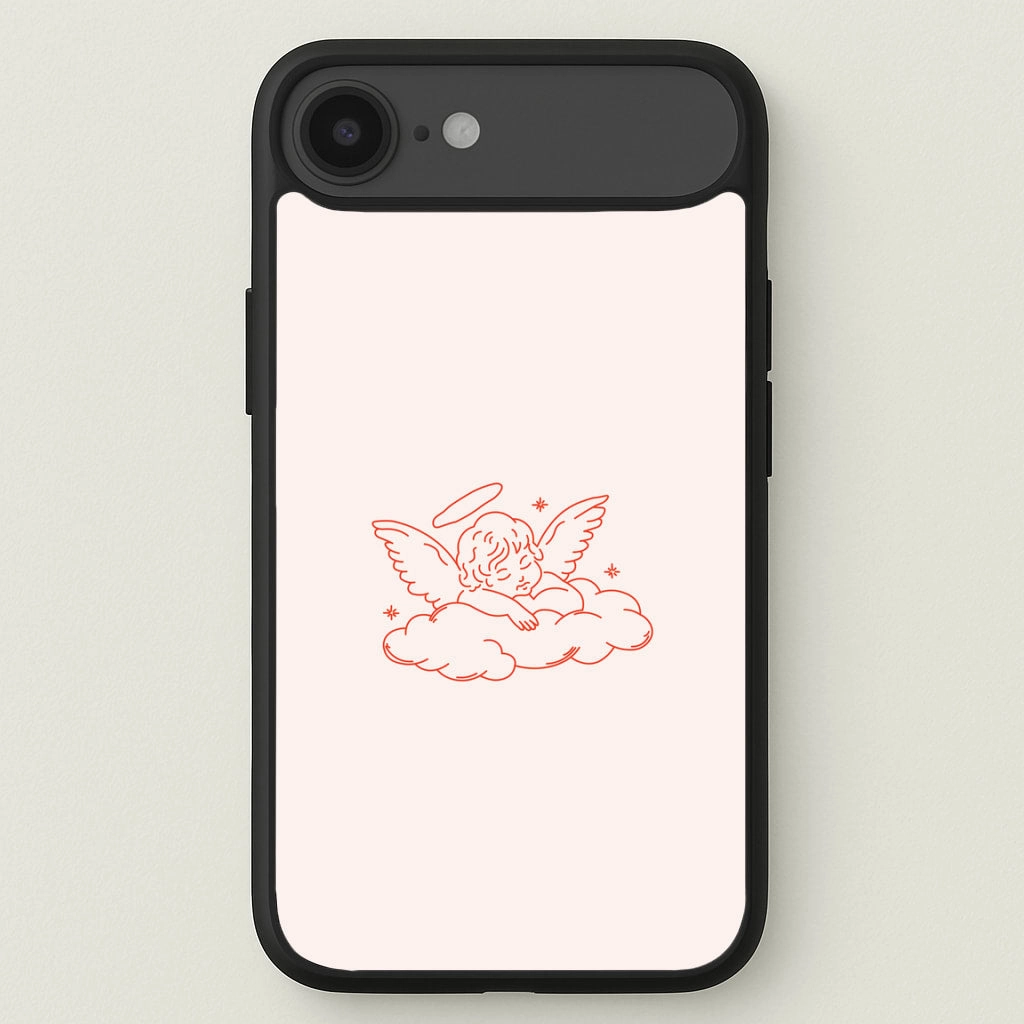 Angel - Clean Girl Aesthetic Phone Case Durable Look Modern Texture Look