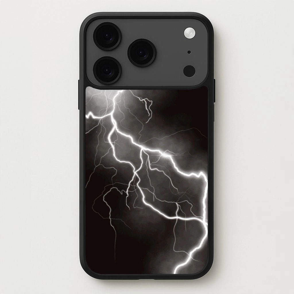 Lightning Phone Case Trendy Texture Luxury Style