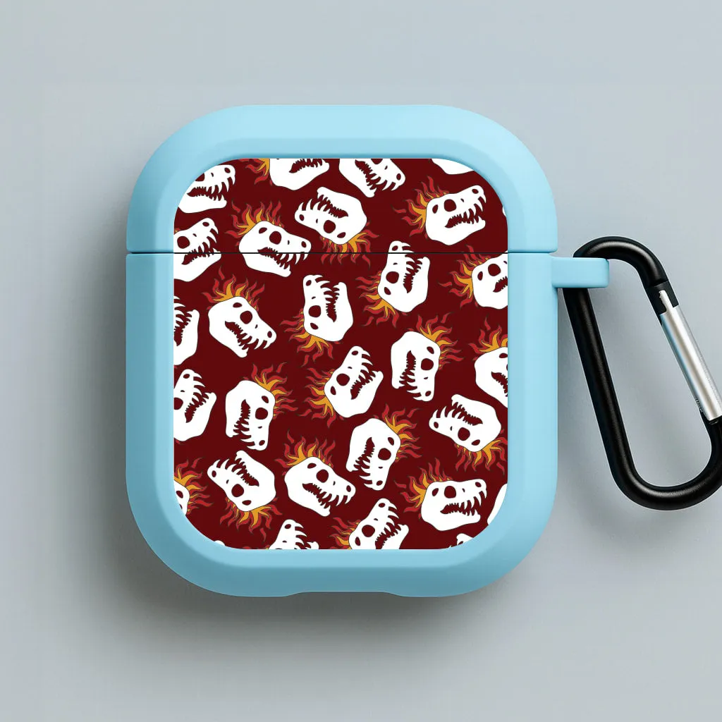 Bone Pattern - Dinosaurs AirPods Case Comfort Touch Cover