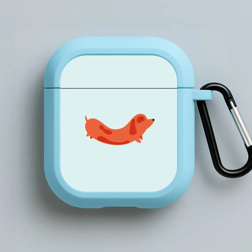 Little sausage - Dachshunds AirPods Case Soft touch finish