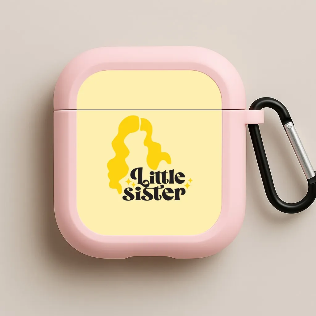 Trendy Silicone Holder Little Sister - Hocus Halloween AirPods Case