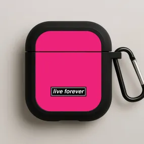 Live Forever AirPods Case vivid colored airpods case Magnetic Clip Holder