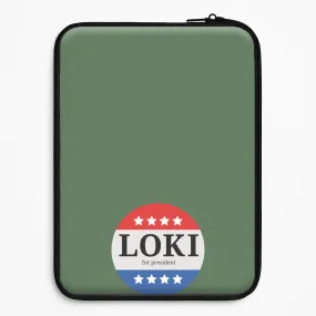 Loki For President Laptop Sleeve Colorful option Light Edge